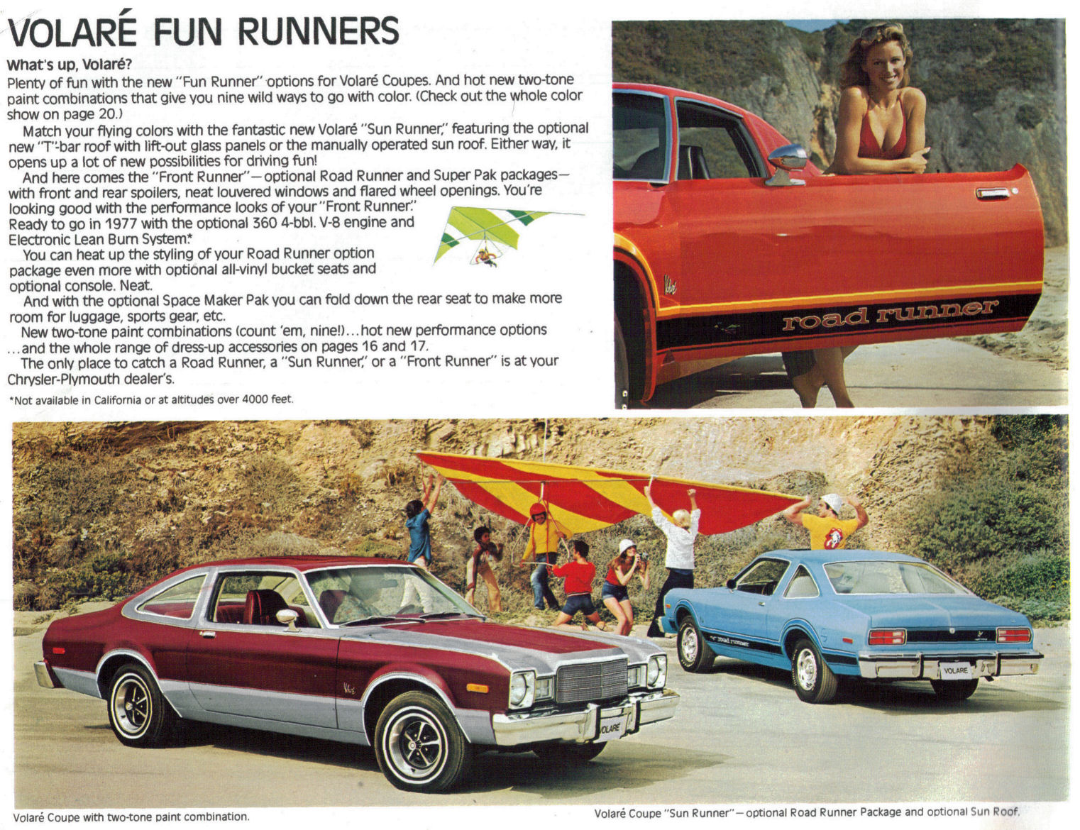1977 Plymouth Auto Advertising